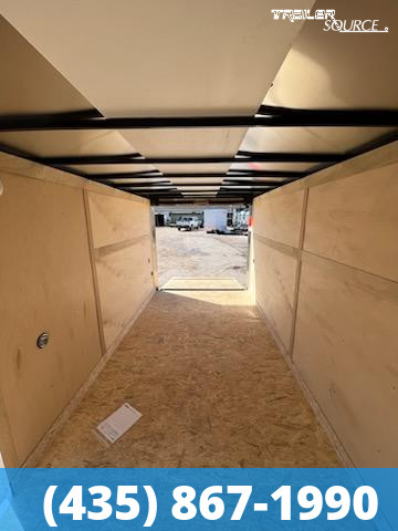 8.5x28 Haulmark Transport 7'6" Interior 12K Tandem Axle Enclosed Cargo