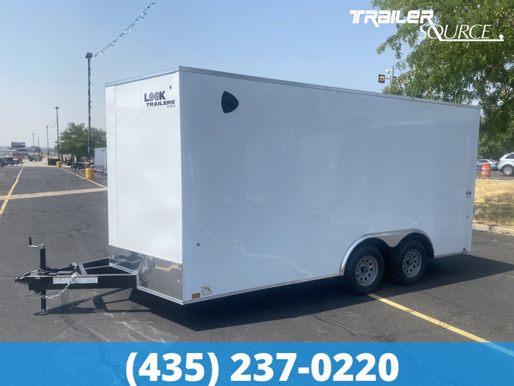 8.5x16 Look ST DLX 7'0" Interior 7K Tandem Axle Enclosed Cargo