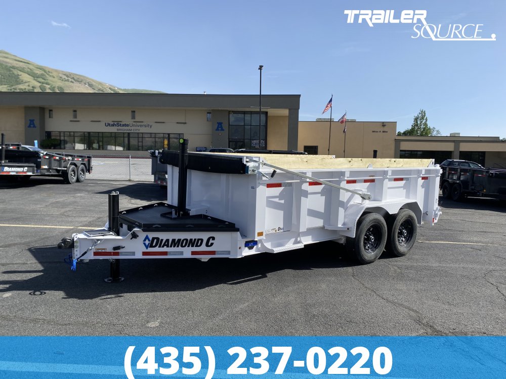 7x14 Diamond C LPT Telescopic Dump 15K 32" Sides Dump