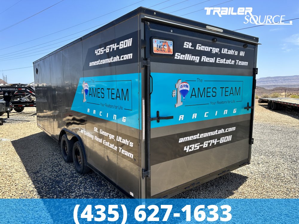 8.5x22 Look Enclosed Car Hauler