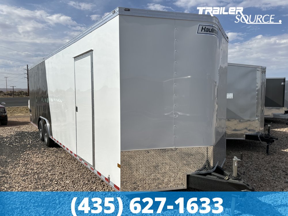 8.5x28 Haulmark Transport 7'6" Interior 12K Tandem Axle Enclosed Cargo