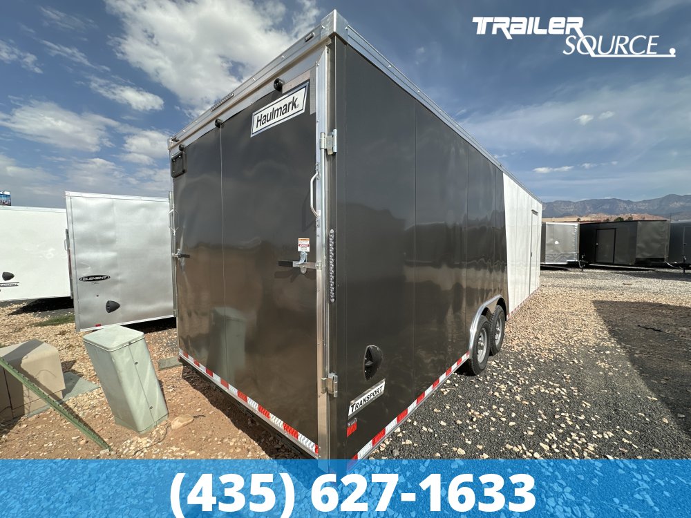 8.5x28 Haulmark Transport 7'6" Interior 12K Tandem Axle Enclosed Cargo