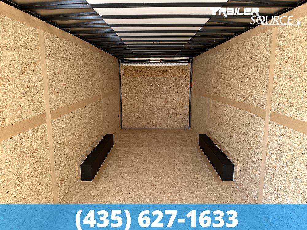 8.5x28 Haulmark Transport 7'6" Interior 12K Tandem Axle Enclosed Cargo