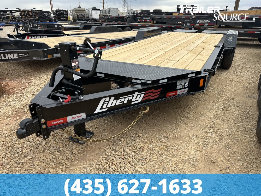 7x20 Liberty LE 15.4k Equipment Hauler I-Beam Frame