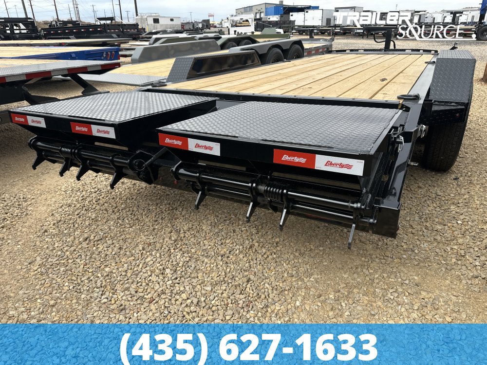 7x20 Liberty LE 15.4k Equipment Hauler I-Beam Frame