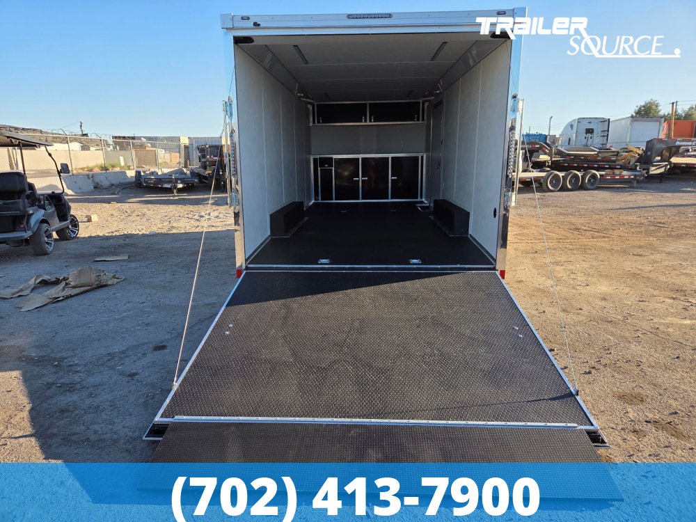 8.5x20 Haulmark Heat 7'0" Interior Enclosed Race Car Trailer