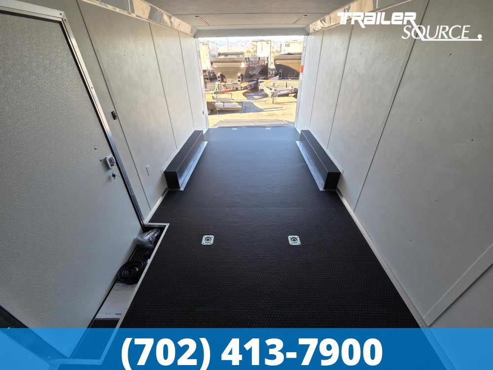 8.5x20 Haulmark Heat 7'0" Interior Enclosed Race Car Trailer