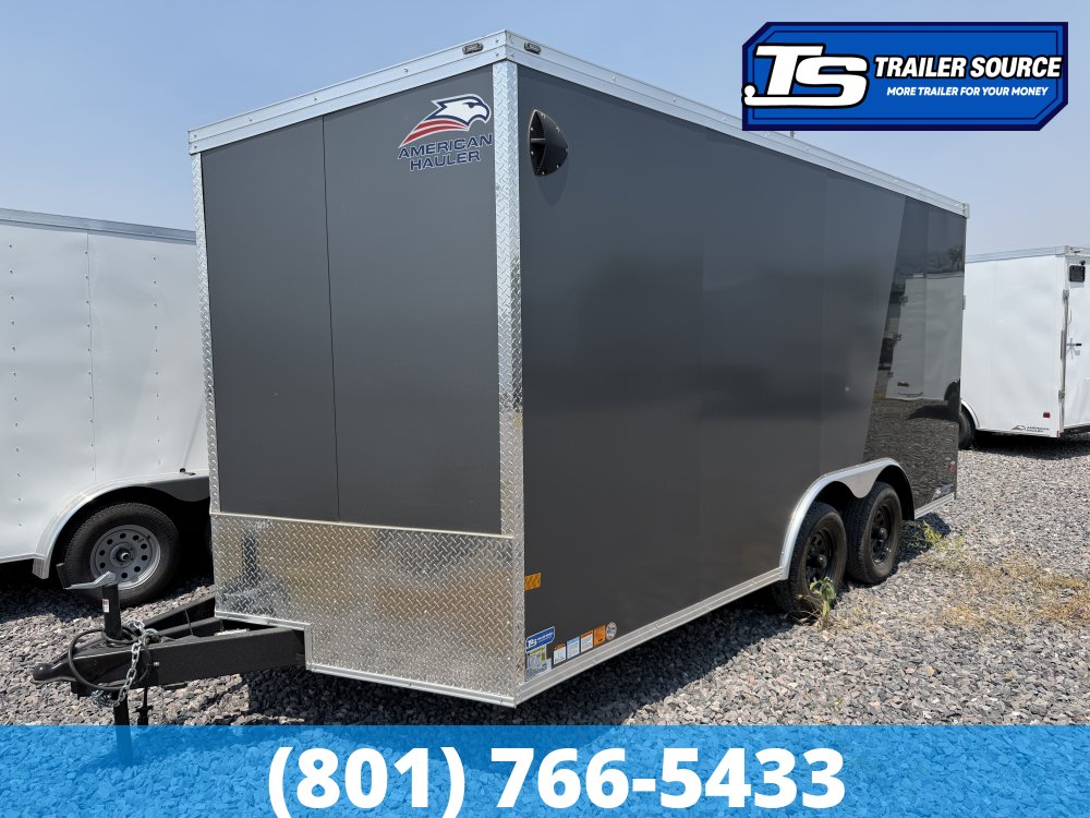 8.5x16 American Hauler Night Hawk Enclosed Cargo