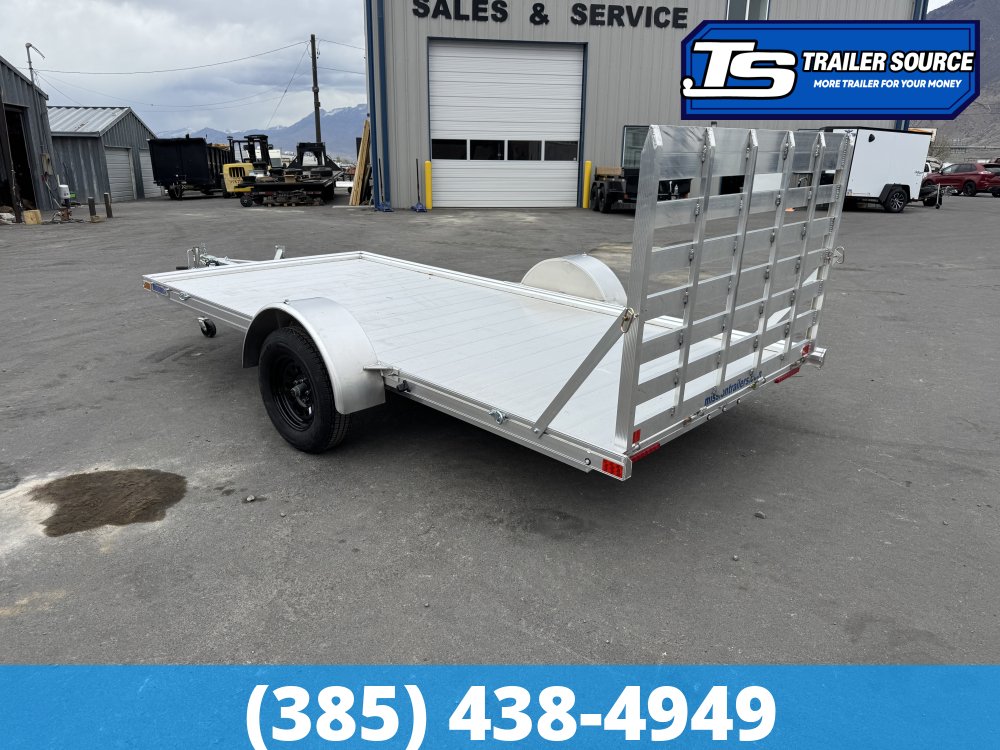 6.5x14 Alcom Mission AR 2.0 Aluminum Trailer -  Interior - 3.5K GVWR -