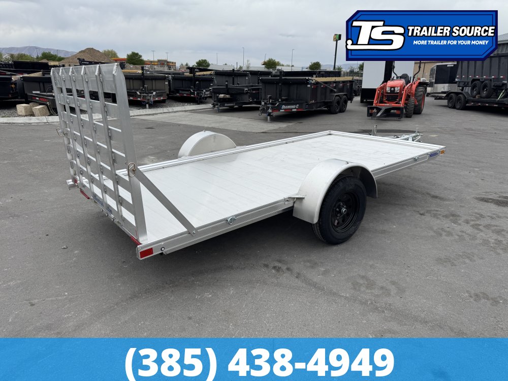 6.5x14 Alcom Mission AR 2.0 Aluminum Trailer -  Interior - 3.5K GVWR -