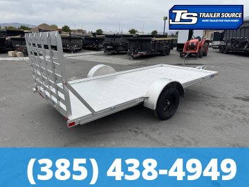 6.5x14 Alcom Mission AR 2.0 Aluminum Trailer -  Interior - 3.5K GVWR -