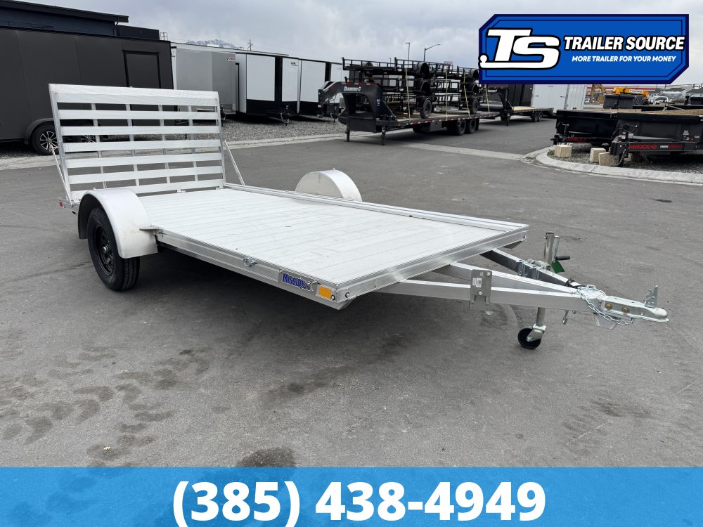6.5x14 Alcom Mission AR 2.0 Aluminum Trailer -  Interior - 3.5K GVWR -