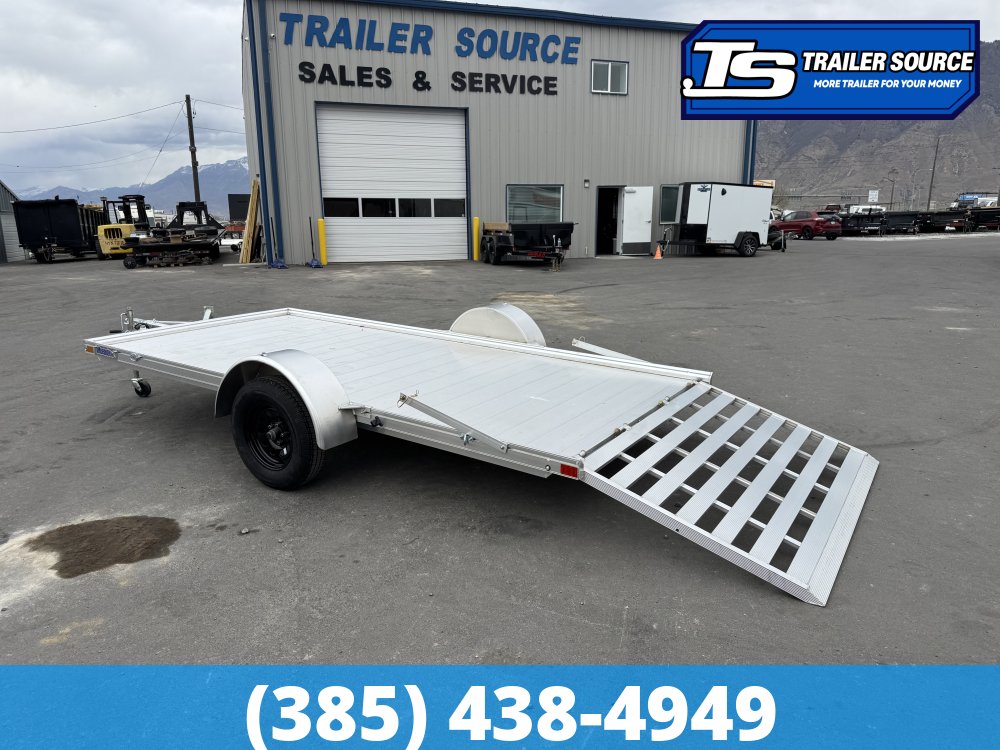 6.5x14 Alcom Mission AR 2.0 Aluminum Trailer -  Interior - 3.5K GVWR -
