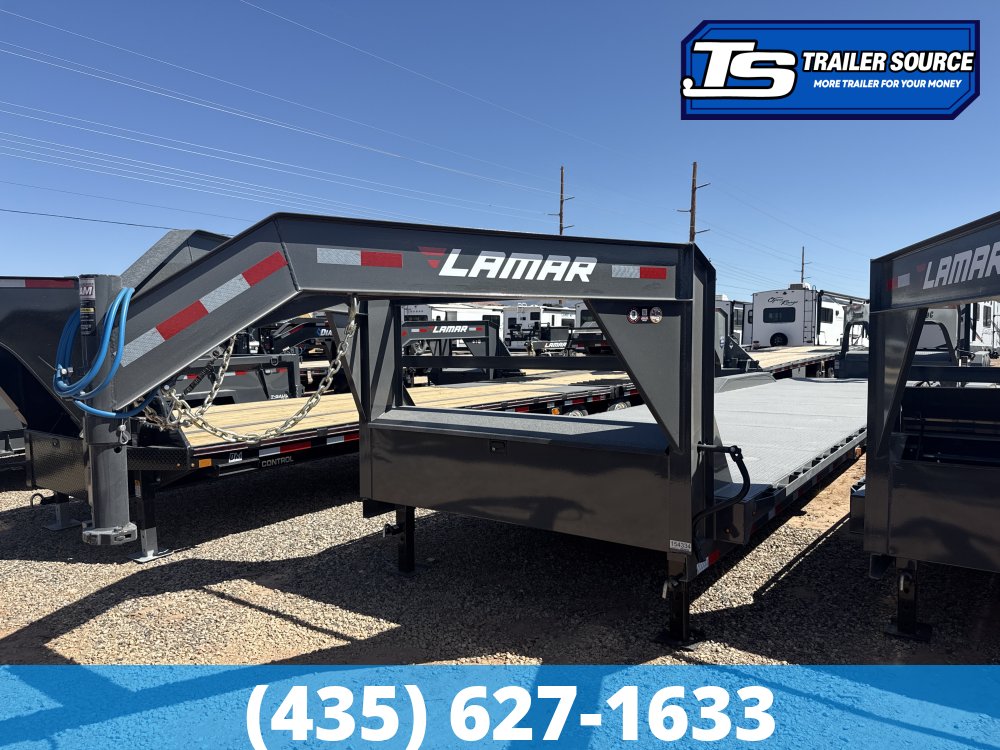 8.5x40 Lamar H8 Gooseneck Wide Body w/ Drive Over Fenders Equipment