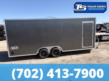 8.5x20 Alcom Aluminum EZ Hauler XLT Auto Trailer - 7'0" Interior - 10K GVWR -