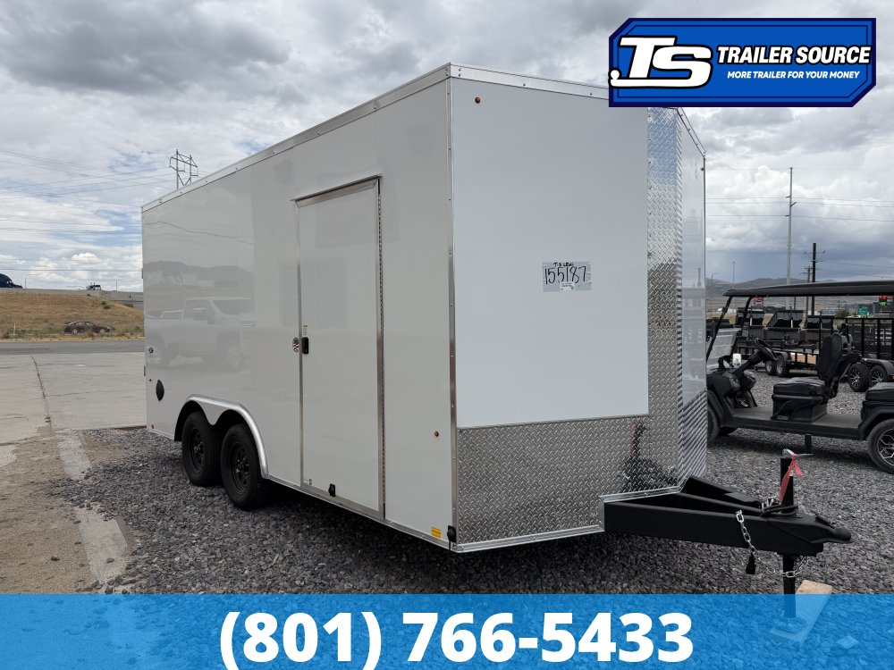 8.5x16 Look ST DLX Enclosed Cargo Trailer - 7'0" Interior - 7K GVWR - .080 PolyCor