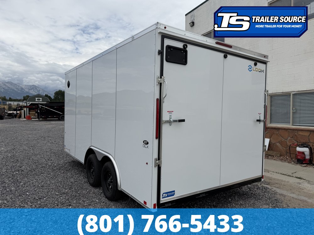 8.5x16 Look ST DLX Enclosed Cargo Trailer - 7'0" Interior - 7K GVWR - .080 PolyCor