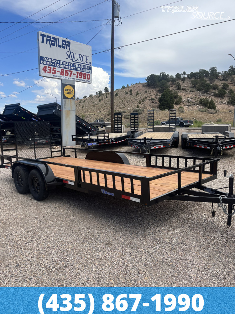 7x18 7 Sons Tandem Axle Utility