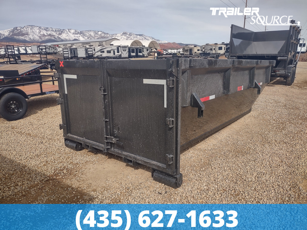 14' Maxx-D Roll Off Dumpster Bin