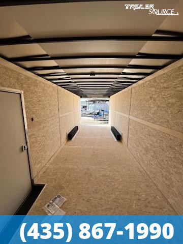 7x16 Haulmark Passport 6'6" Interior 7K Tandem Axle Enclosed Cargo Trailer