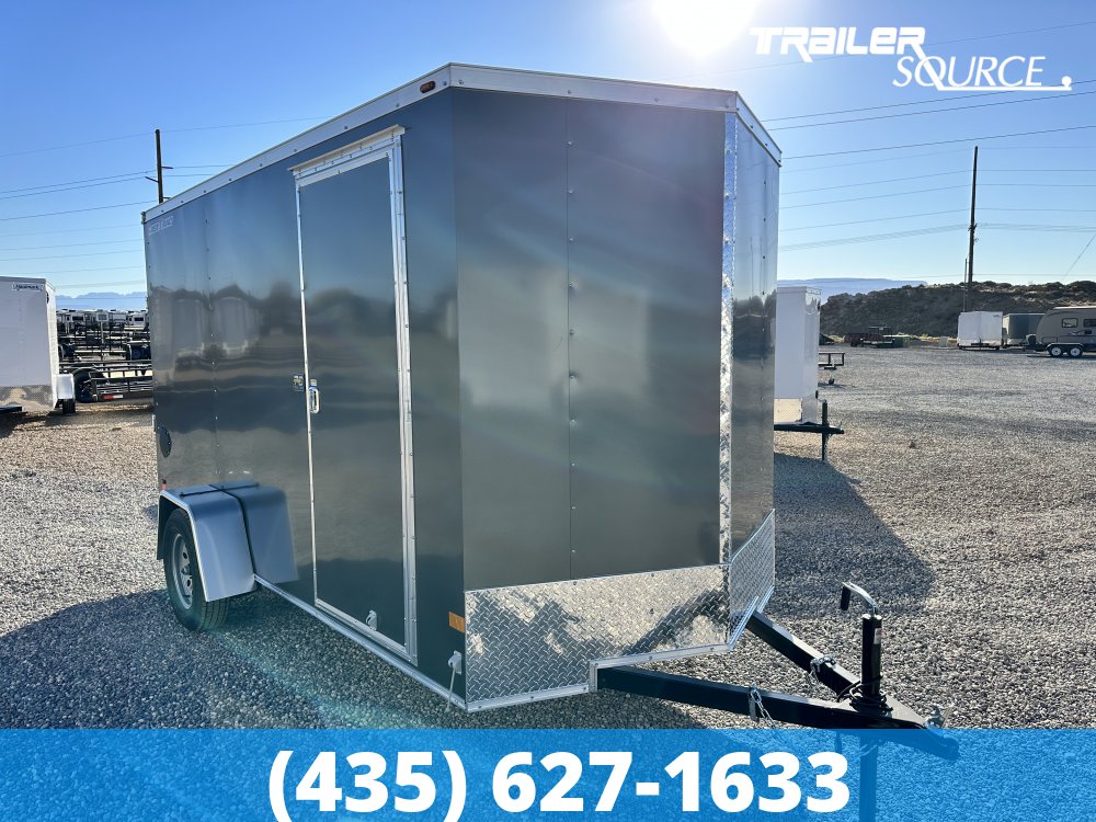 6x12 Wells Cargo Fast Trac Deluxe 6'6" Interior Single Axle Enclosed Cargo