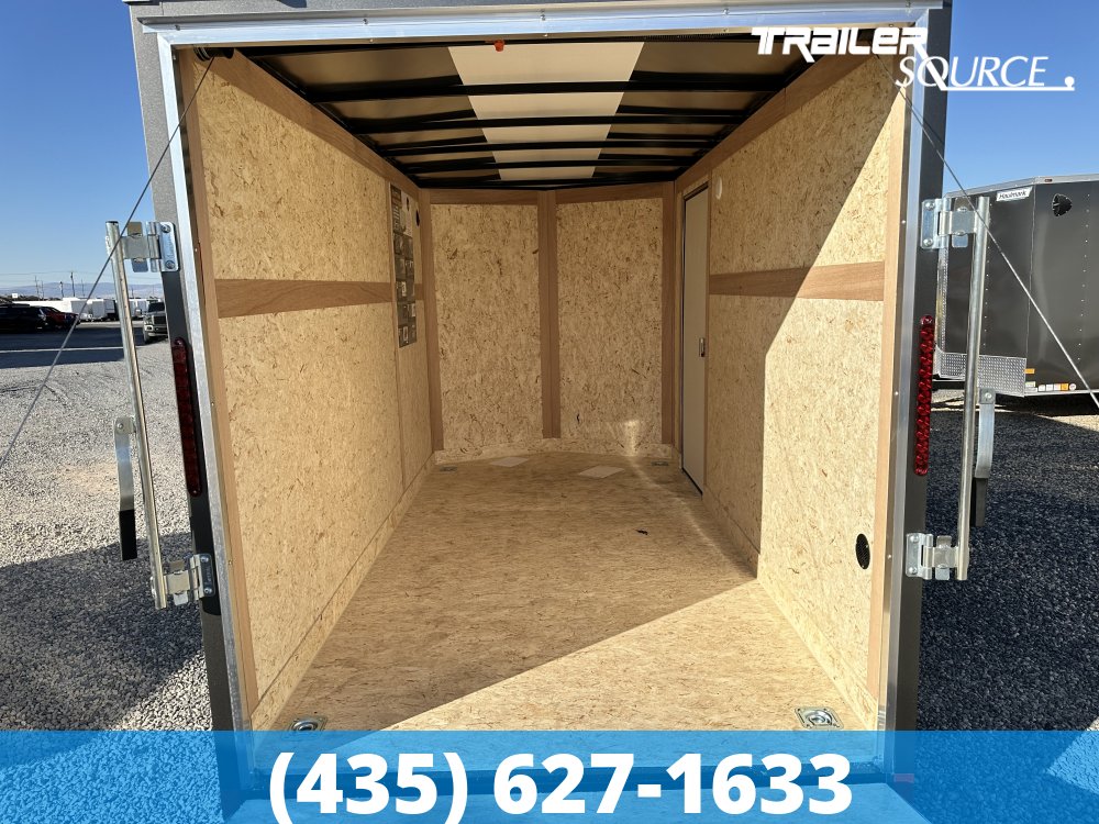 6x12 Wells Cargo Fast Trac Deluxe 6'6" Interior Single Axle Enclosed Cargo