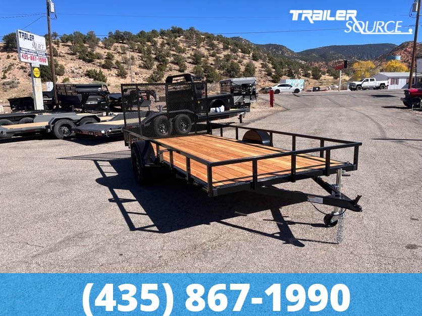 7x14 Built Single Axle Titan Series