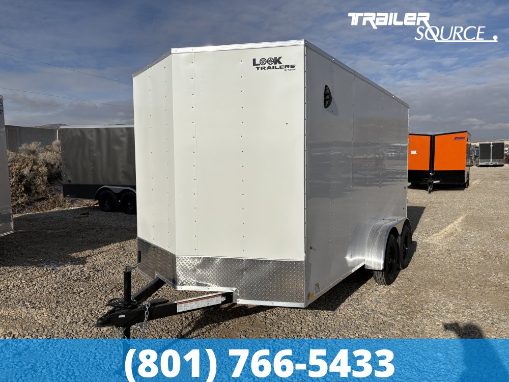 7x14 Look ST DLX 7'0" Interior 7K Tandem Axle Enclosed Cargo