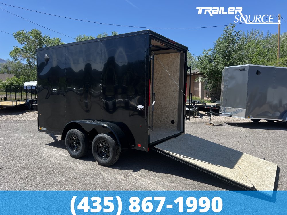6x12 Look ST DLX 7'0" Interior 7K Tandem Axle Enclosed Cargo