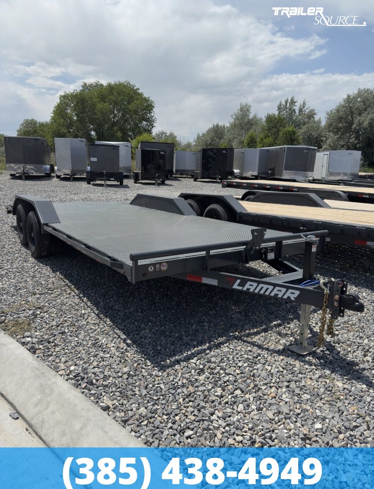 8.5x20 Lamar CC WideBody Drive Over Fenders 10K Car Hauler