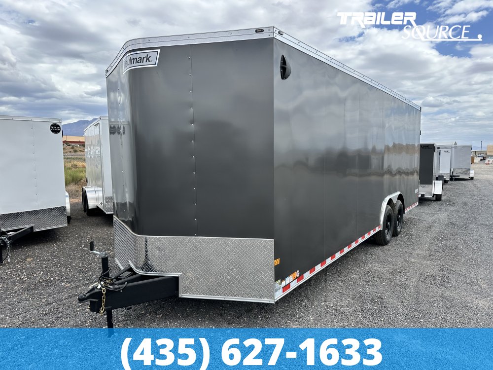 8.5x24 Haulmark Transport 7'6" Interior 12K Tandem Axle Enclosed Cargo