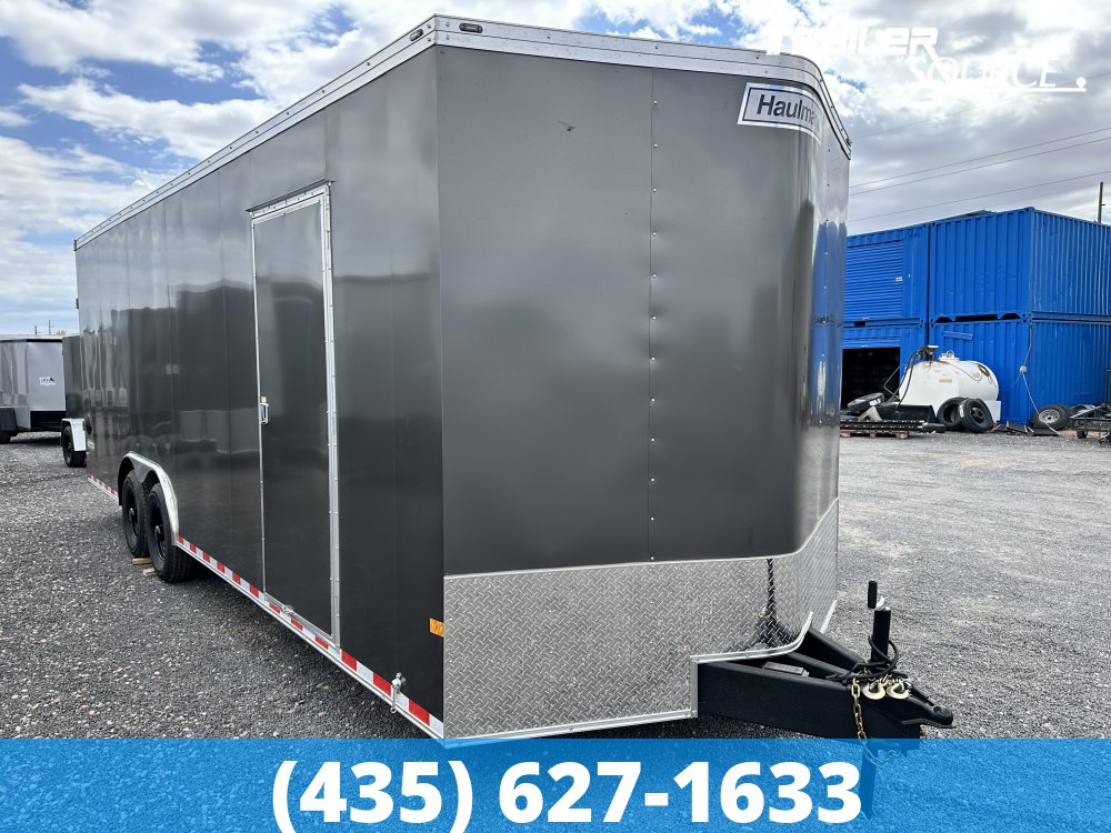 8.5x24 Haulmark Transport 7'6" Interior 12K Tandem Axle Enclosed Cargo