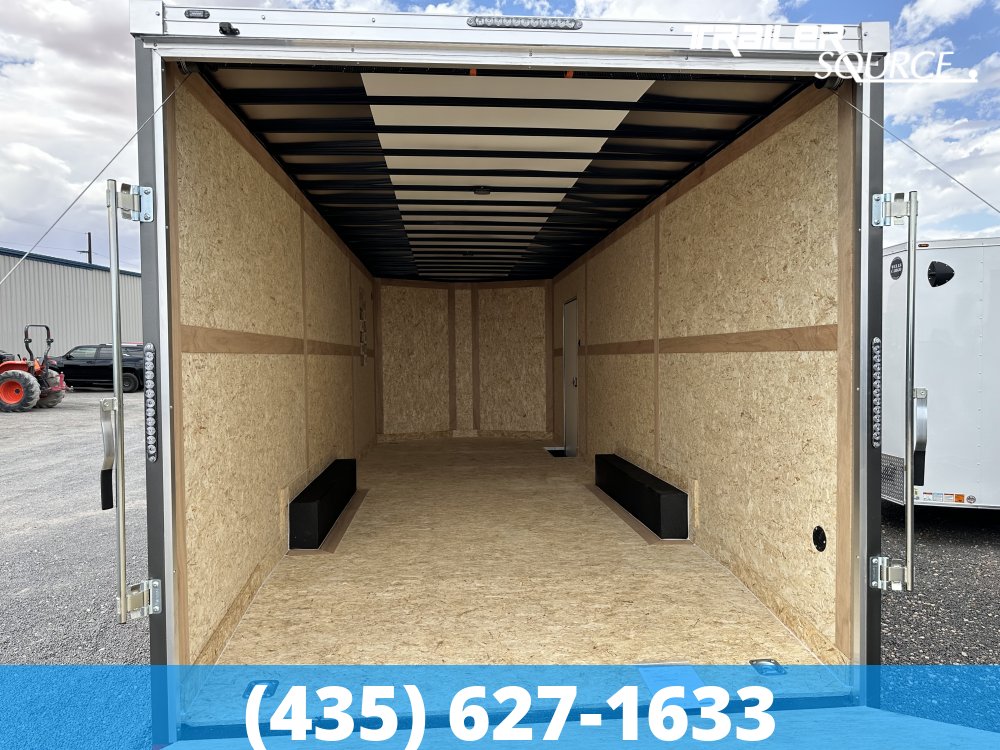 8.5x24 Haulmark Transport 7'6" Interior 12K Tandem Axle Enclosed Cargo