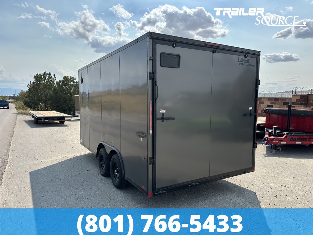 8.5x16 Look Element SE 7'6" Interior 10K Tandem Axle Enclosed Cargo