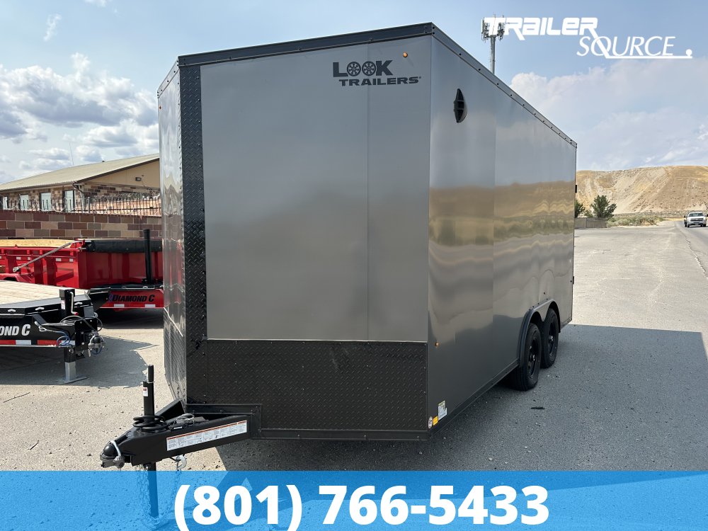 8.5x16 Look Element SE 7'6" Interior 10K Tandem Axle Enclosed Cargo