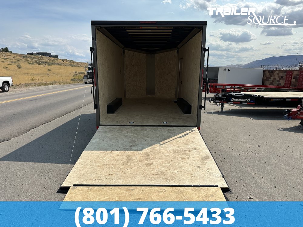 8.5x16 Look Element SE 7'6" Interior 10K Tandem Axle Enclosed Cargo