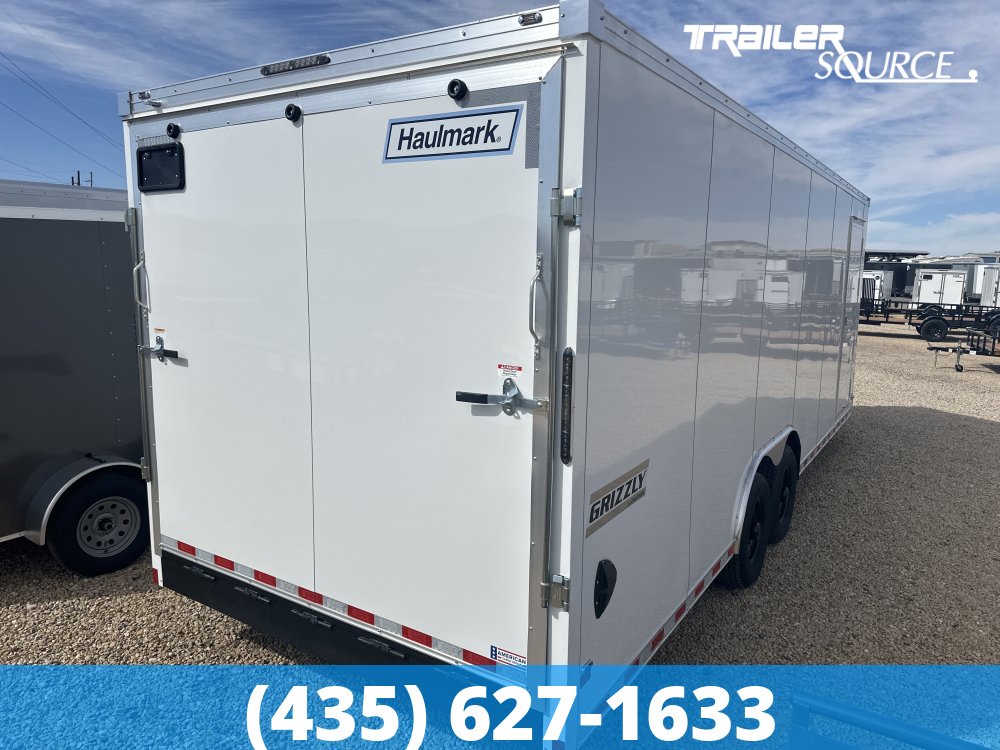 8.5x24 Haulmark Grizzly HD 7'6" Interior 14K Tandem Axle Enclosed Cargo