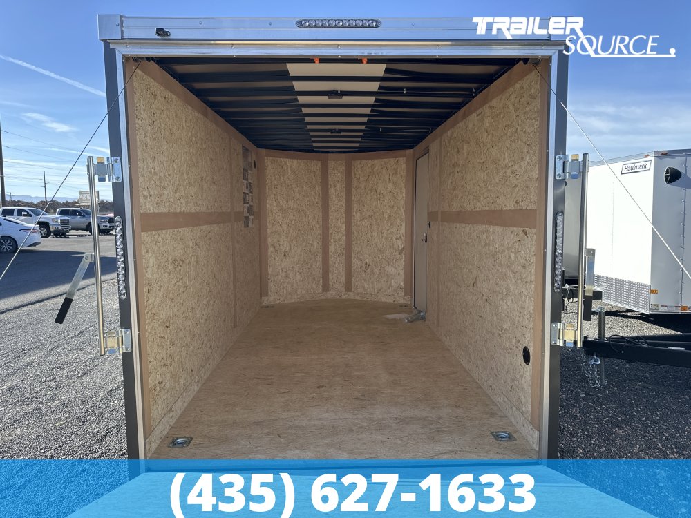 7x14 Haulmark Transport 7'0" Interior 7K Tandem Axle Enclosed Cargo