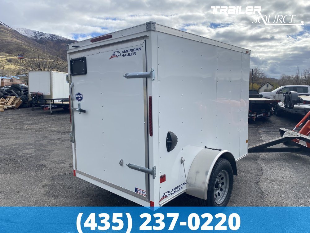 5x8 American Hauler Arrow Single Axle Enclosed Cargo