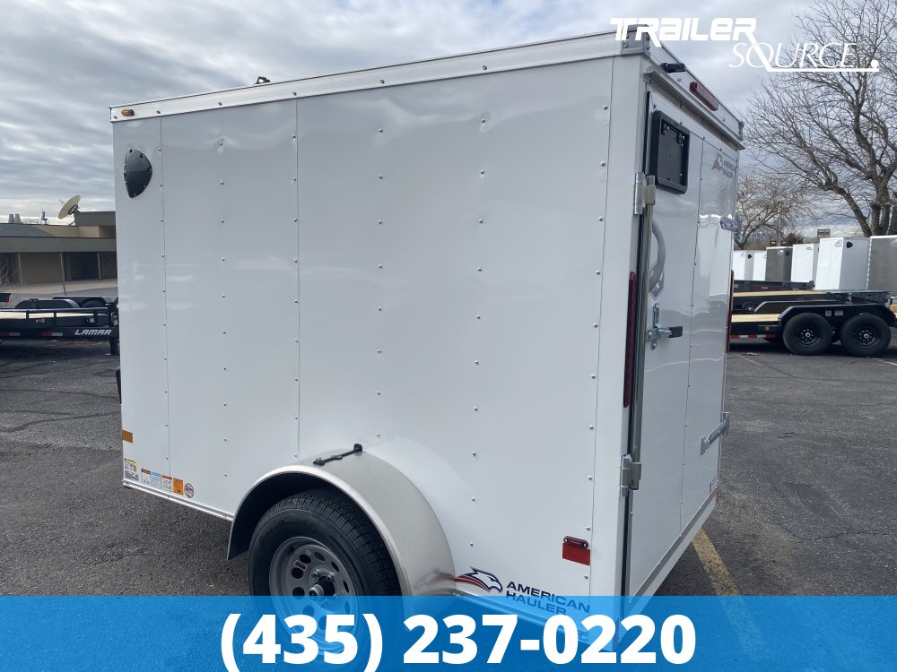 5x8 American Hauler Arrow Single Axle Enclosed Cargo