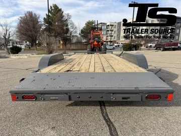 7x18 Lamar CE Flatbed Car Hauler Trailer - 7K GVWR