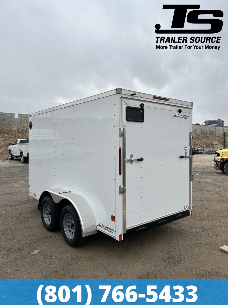 6x12 American Hauler Arrow Enclosed Cargo Trailer - 6'6" Interior - 3.5K GVWR -