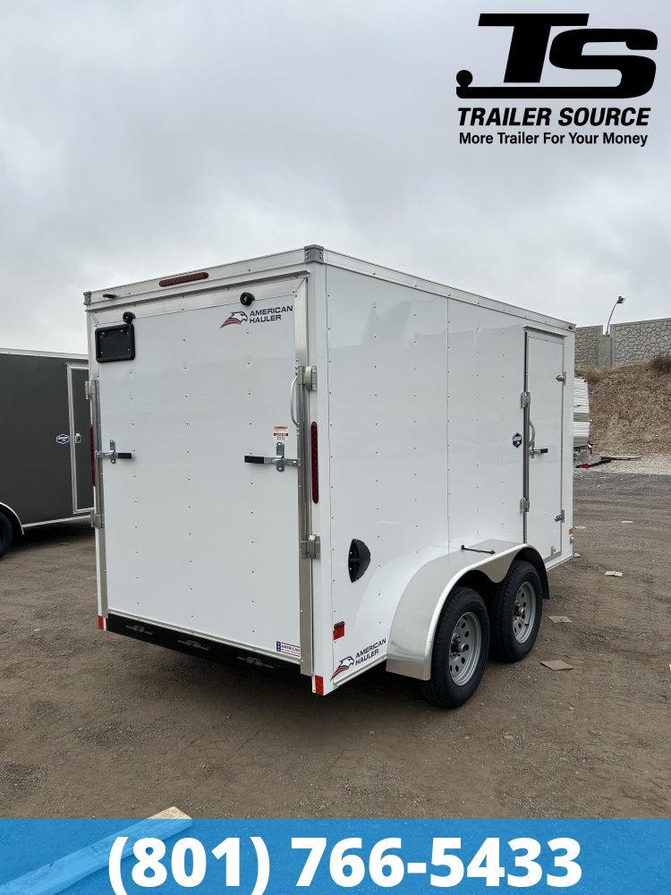 6x12 American Hauler Arrow Enclosed Cargo Trailer - 6'6" Interior - 3.5K GVWR -