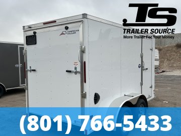 6x12 American Hauler Arrow Enclosed Cargo Trailer - 6'6" Interior - 3.5K GVWR -