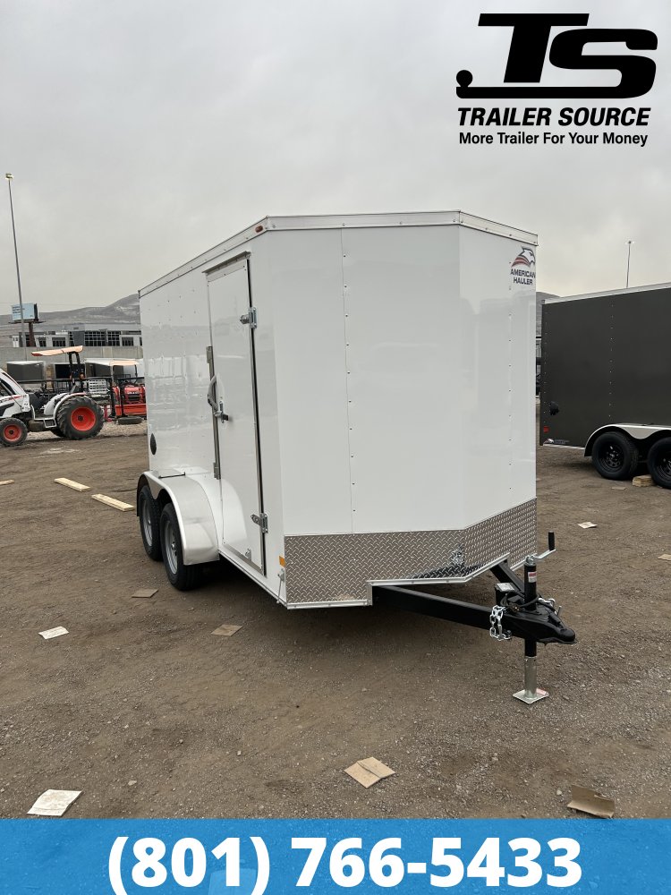 6x12 American Hauler Arrow Enclosed Cargo Trailer - 6'6" Interior - 3.5K GVWR -