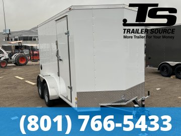 6x12 American Hauler Arrow Enclosed Cargo Trailer - 6'6" Interior - 3.5K GVWR -