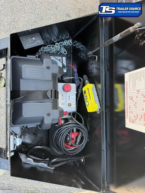 7x14 Top Hat DE Dump Trailer - 48" Sides - 14K GVWR -