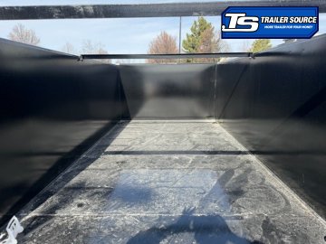 7x14 Top Hat DE Dump Trailer - 48" Sides - 14K GVWR -