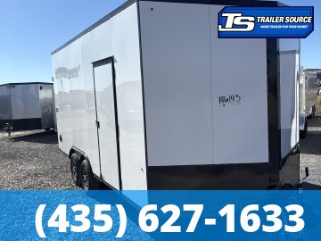 8.5x18 Look Element SE Enclosed Cargo Trailer - 7'6" Interior - 10K GVWR - .080 PolyCor, Alloy Wheels, Black Out Package, Wide Body w/ Drive Over Fenders