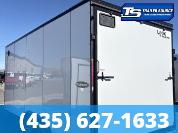 8.5x18 Look Element SE Enclosed Cargo Trailer - 7'6" Interior - 10K GVWR - .080 PolyCor, Alloy Wheels, Black Out Package, Wide Body w/ Drive Over Fenders